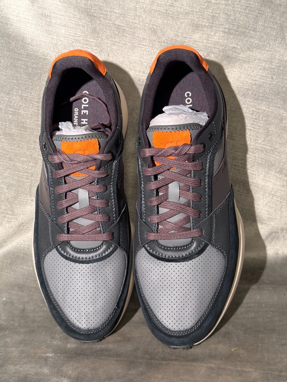 Cole Haan NEW GCC Downtown Men's Sneakers n Gray/Black. Size 10.5